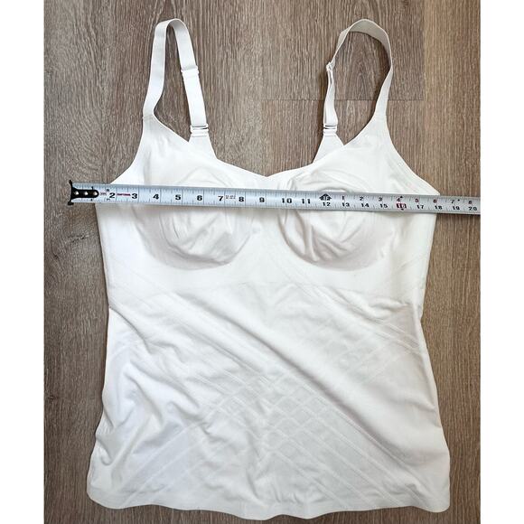 Honeylove|Silohette Cami Tank Top|White|SZ 2x - Picture 4 of 8